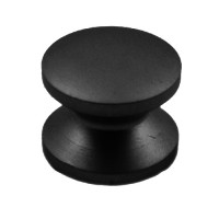 PUSH-BUTTON BRASS SATIN BLACK 