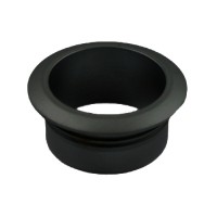 DRILL IN RING BRASS SATIN BLACK 26MM DOOR TH. 19MM